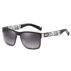 Dubery Chicago 3 sluneční brýle, Black & Transparent / Gray