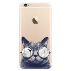 iSaprio Silikonové pouzdro - Crazy Cat 01 pro Apple iPhone 6