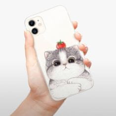 iSaprio Silikonové pouzdro - Cat 03 pro Apple iPhone 11