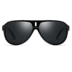 Dubery Madison 1 sluneční brýle, Bright Black / Black