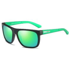 Dubery Newton 7 sluneční brýle, Black & Green / Green