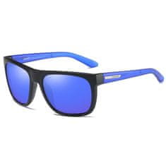 Dubery Newton 8 sluneční brýle, Black & Blue / Blue