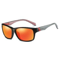 Dubery Revere 4 sluneční brýle, Black / Red