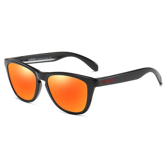 Dubery Mayfield 3 sluneční brýle, Bright Black / Red
