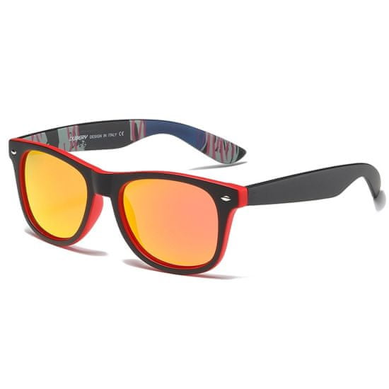 Dubery Genoa 2 sluneční brýle, Black & Red / Red