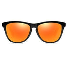 Dubery Mayfield 3 sluneční brýle, Bright Black / Red