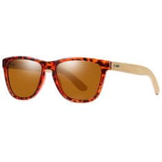 KDEAM Cortland 6 sluneční brýle, Leopard