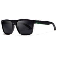 KDEAM Sunbury 2 sluneční brýle, Black & Green / Black