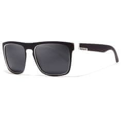 KDEAM Sunbury 20 sluneční brýle, Black & White / Black