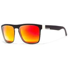 KDEAM Sunbury 18 sluneční brýle, Black & White / Red