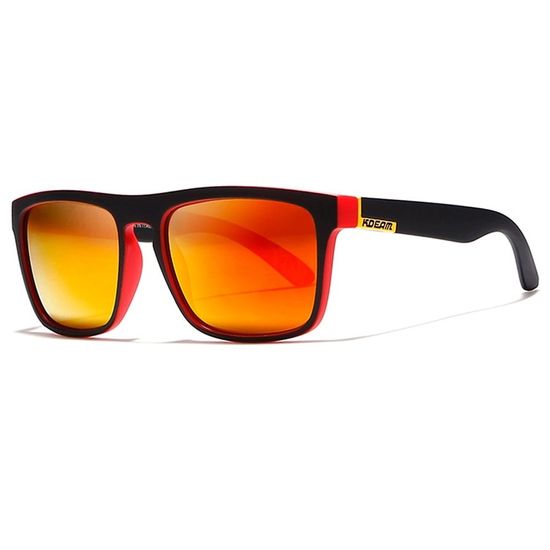 KDEAM Sunbury 4 sluneční brýle, Black / Red