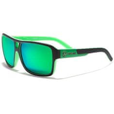 KDEAM Bayonne 3 sluneční brýle, Black / Green
