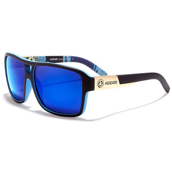 KDEAM Bayonne 9 sluneční brýle, Black / Blue
