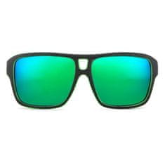 KDEAM Bayonne 3 sluneční brýle, Black / Green