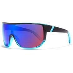 KDEAM Glendale 6 sluneční brýle, Black & Blue / Multicolor