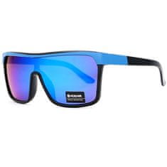 KDEAM Scottmc 3 sluneční brýle, Black & Blue / Blue