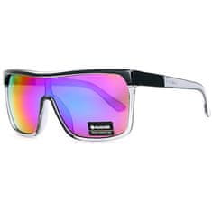 KDEAM Scottmc 4 sluneční brýle, Black & Clear / Rainbow