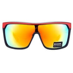 KDEAM Scottmc 2 sluneční brýle, Black & Red / Orange