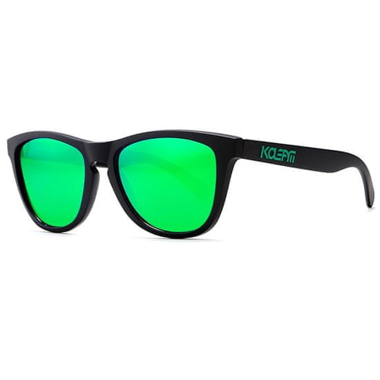 KDEAM Canton 3 sluneční brýle, Black / Green