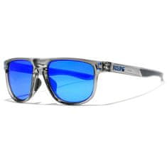 KDEAM Enfield 4 sluneční brýle, Silver / Blue