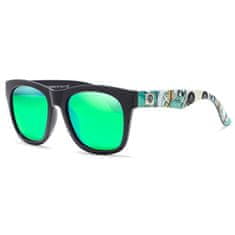 KDEAM Amphis 65 sluneční brýle, Pattern / Green