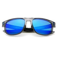 KDEAM Enfield 4 sluneční brýle, Silver / Blue