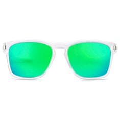 KDEAM Mandan 6 sluneční brýle, Clear / Green