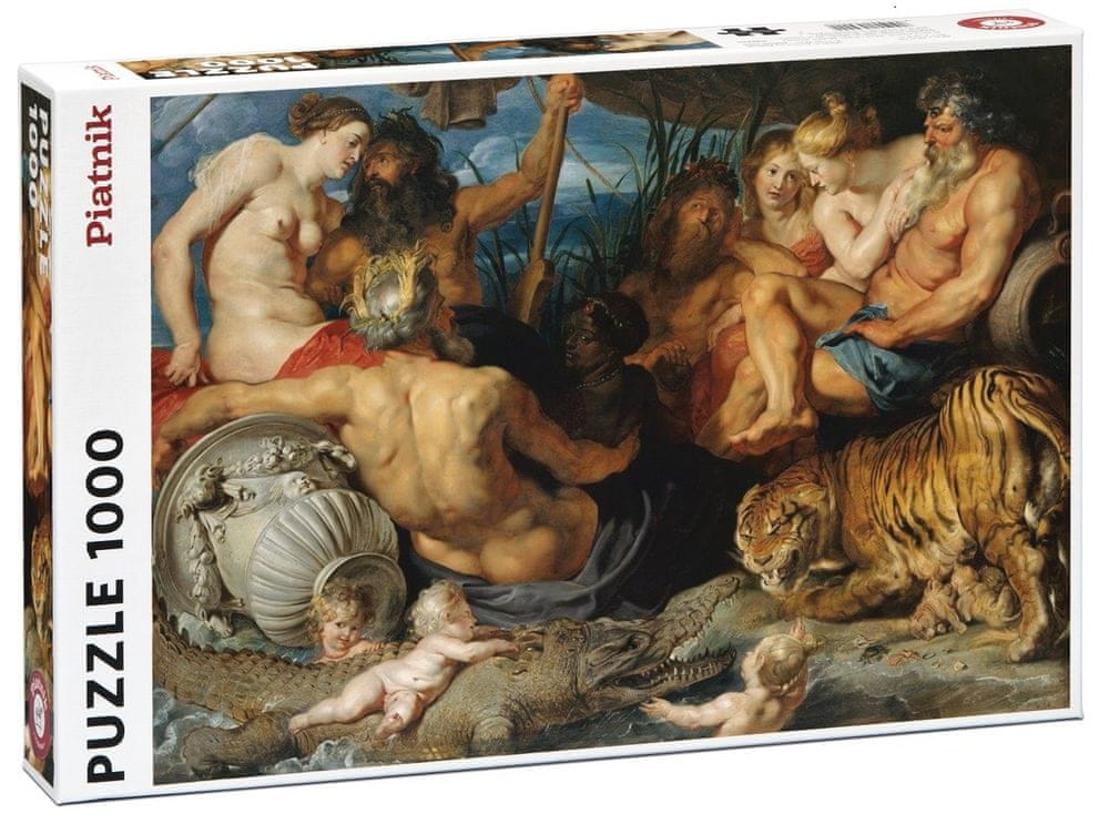 Levně Piatnik Rubens Čtyři řeky ráje 1000 dílků