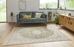 NOURISTAN Kusový koberec Naveh 104380 Olivgreen/Grey 135x195