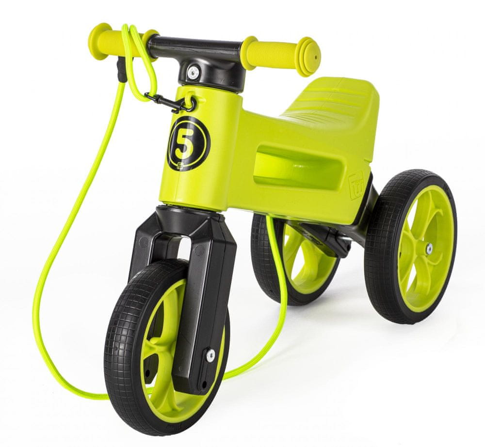 Levně Funny Wheels Odrážedlo Rider SuperSport 2v1 zelené