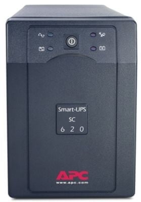 Záložný zdroj APC Smart-UPS, 6 zásuviek, ethernet, sieťová linka