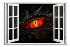 Dalenor 3D obraz Okno dračí oko, 90x60 cm