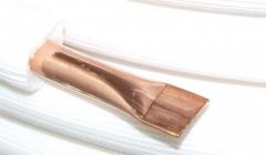 Airfel Měděná trubka vč. tepelné izolace Single CU 1/4" x 0,8 mm (svitek)