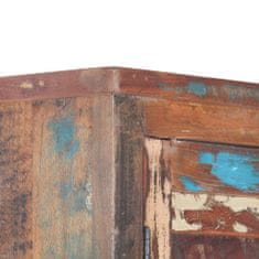 Greatstore Šatní skříň 90 x 50 x 180 cm masivní recyklované dřevo