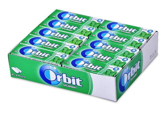 Orbit -žvýkačka dražé Spearmint 30x14g