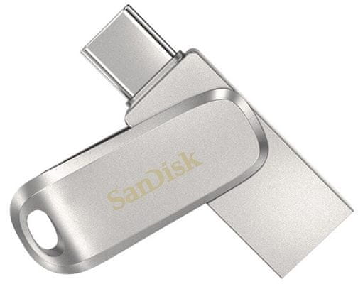 Duální flash disk fleška Sandisk Ultra Luxe USB 3.1 a USB-C