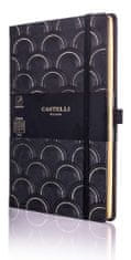 Castelli Italy Zápisník C&G Art Deco Gold - A6