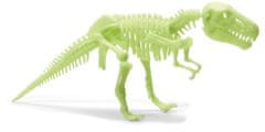 GlowStars Glow Dinos 3D kostra TREX
