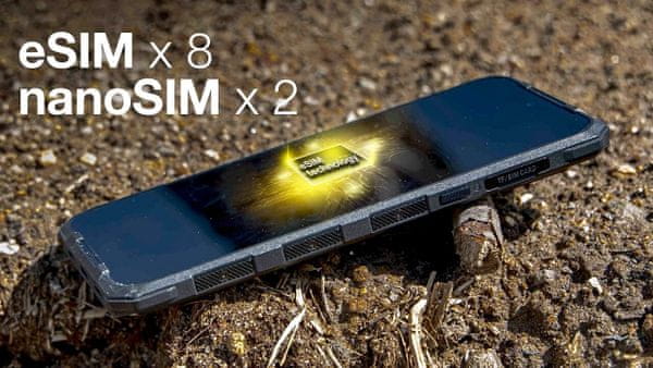 Evolveo StrongPhone G9, ESIM, elektronická SIM karta
