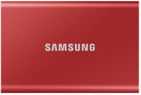 Levně Samsung T7 SSD 1TB, červená (MU-PC1T0R/WW)