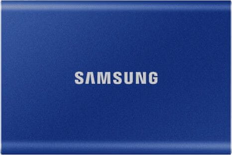 Samsung T7 SSD 500GB, modrá (MU-PC500H/WW)