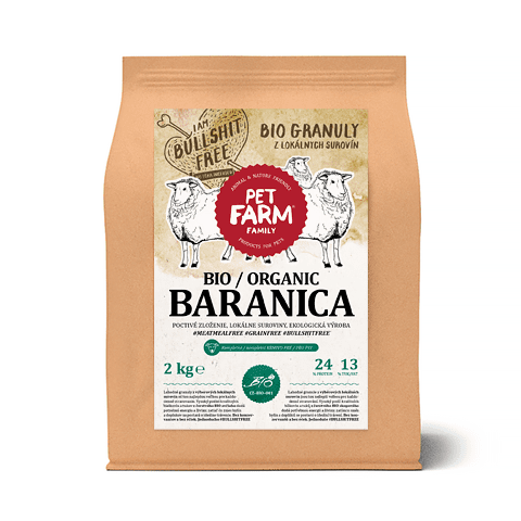 Pet Farm Family BIO Baranica granule 2 kg