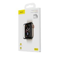 BASEUS Full-screen Curved ochranná fólie na Apple Watch 4/5/6/SE 40mm
