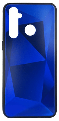 EPICO COLOUR GLASS CASE pro Realme 5 Pro 46410151600001, modrá