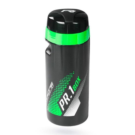 RaceOne PR1 BOX láhev na nářadí 600ml - černo/zelená fluo