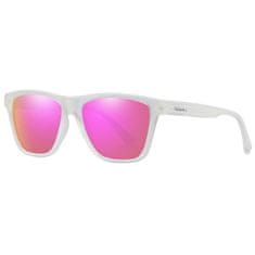 KDEAM Lead 7 sluneční brýle, Transp & White / Purple Pink