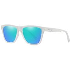 KDEAM Lead 6 sluneční brýle, Transp & White / Blue Green