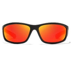 KDEAM Forest 4 sluneční brýle, Black / Red