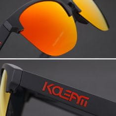 KDEAM Borger 1 sluneční brýle, Black / Black