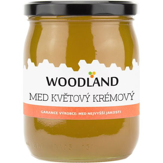 Medino WOODLAND Med květový Krémový 700 g